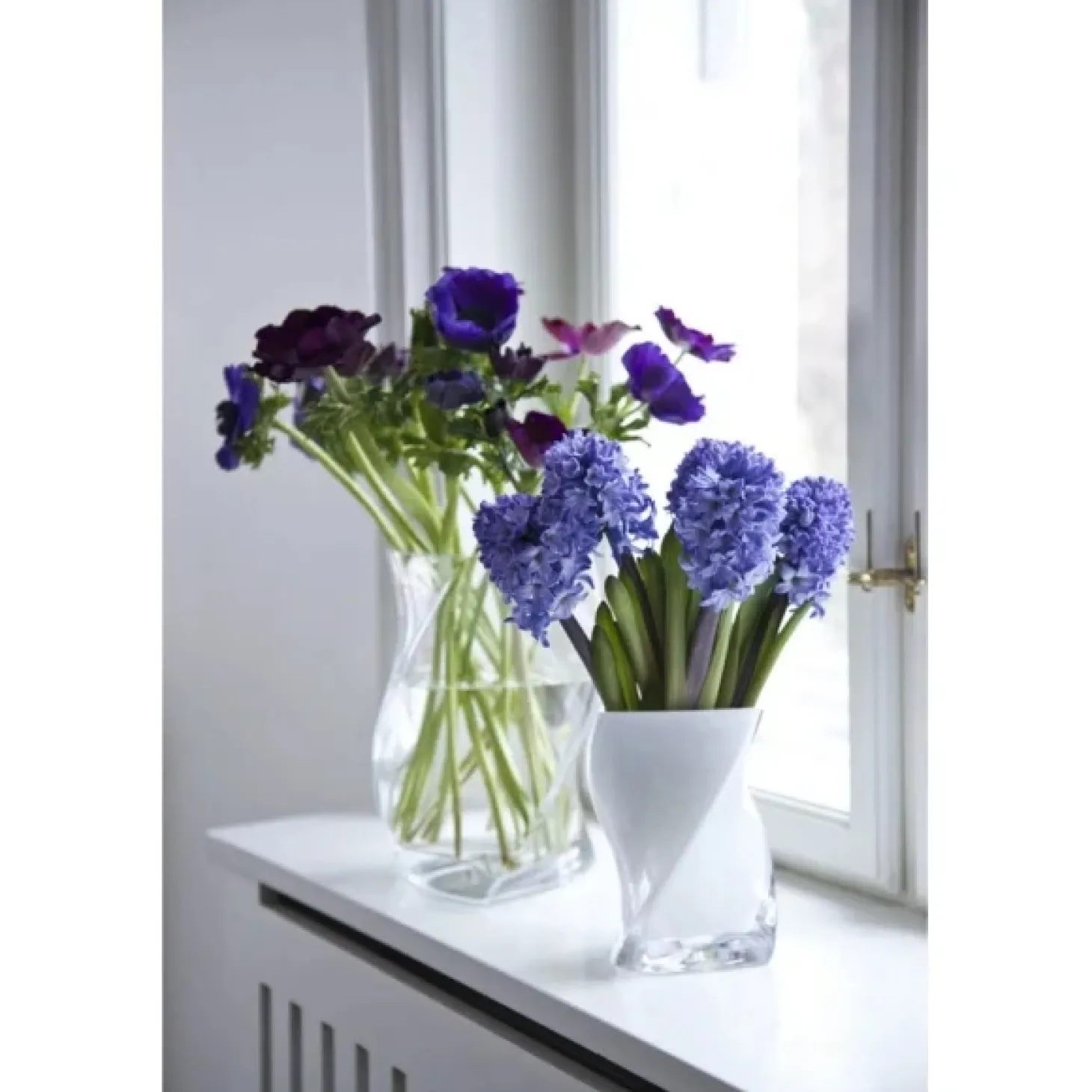 Piet Hein - TWISTER-vase 24 cm - Klar ( 1 lag glas )