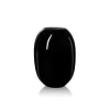 Piet Hein - Vase glas 50 cm - SORT-OPAL