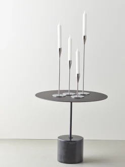Piet Hein - Venus lysestage 21 cm. Rustfrit stål