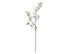 Present time - Artificial flower Apple Blossom white