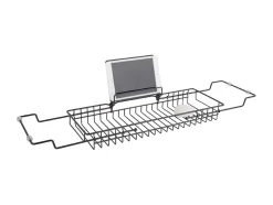 Present time - Bath tub caddy iron black