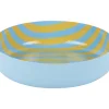 Present time - Bowl Animado medium citrine yellow w. soft blue
