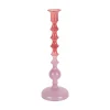Present time - Candle holder Grato Mecer large warm purple to soft purple