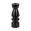 Present time - Candle holder Modelar Medium mango wood black