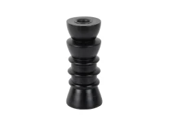 Present time - Candle holder Modelar Small mango wood black