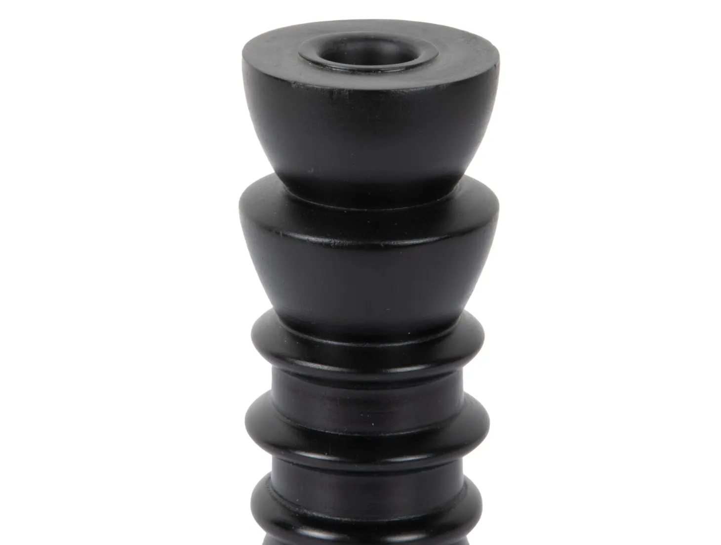 Present time - Candle holder Modelar Small mango wood black