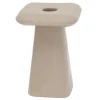 Present time - Candle holder Roca medium warm grey