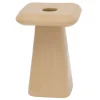 Present time - Candle holder Roca medium soft brown