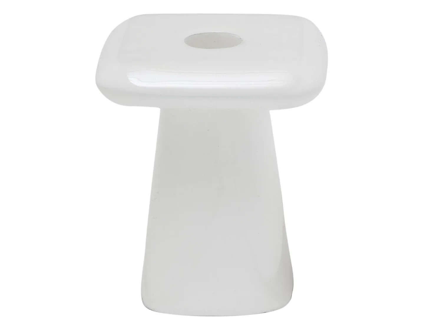 Present time - Candle holder Roca small white