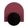 Present time - Coat hanger Single Knob red ochre