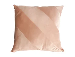 Present time - Cushion Tono square peach orange