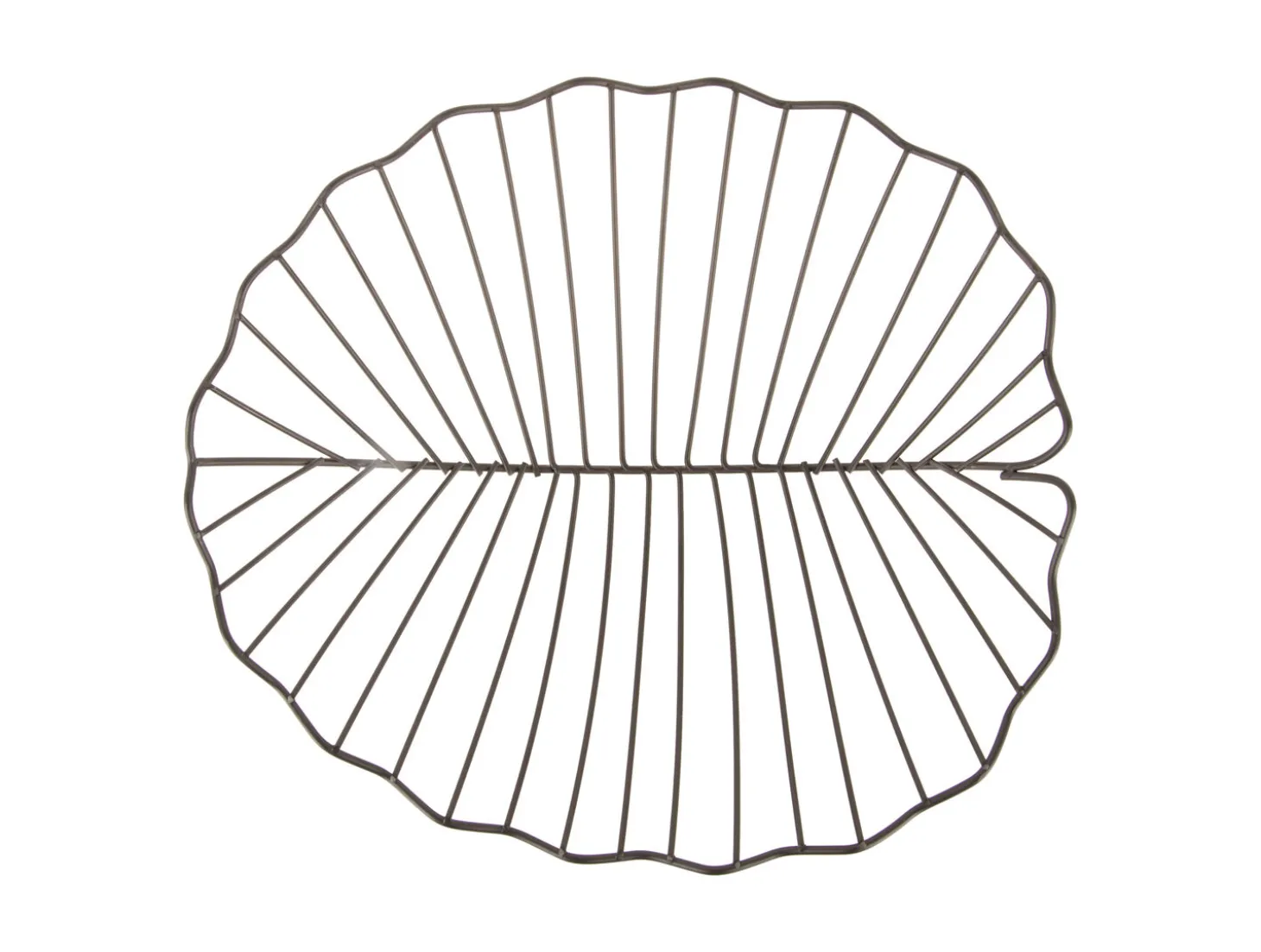 Present time - Fruit basket Leaf iron black