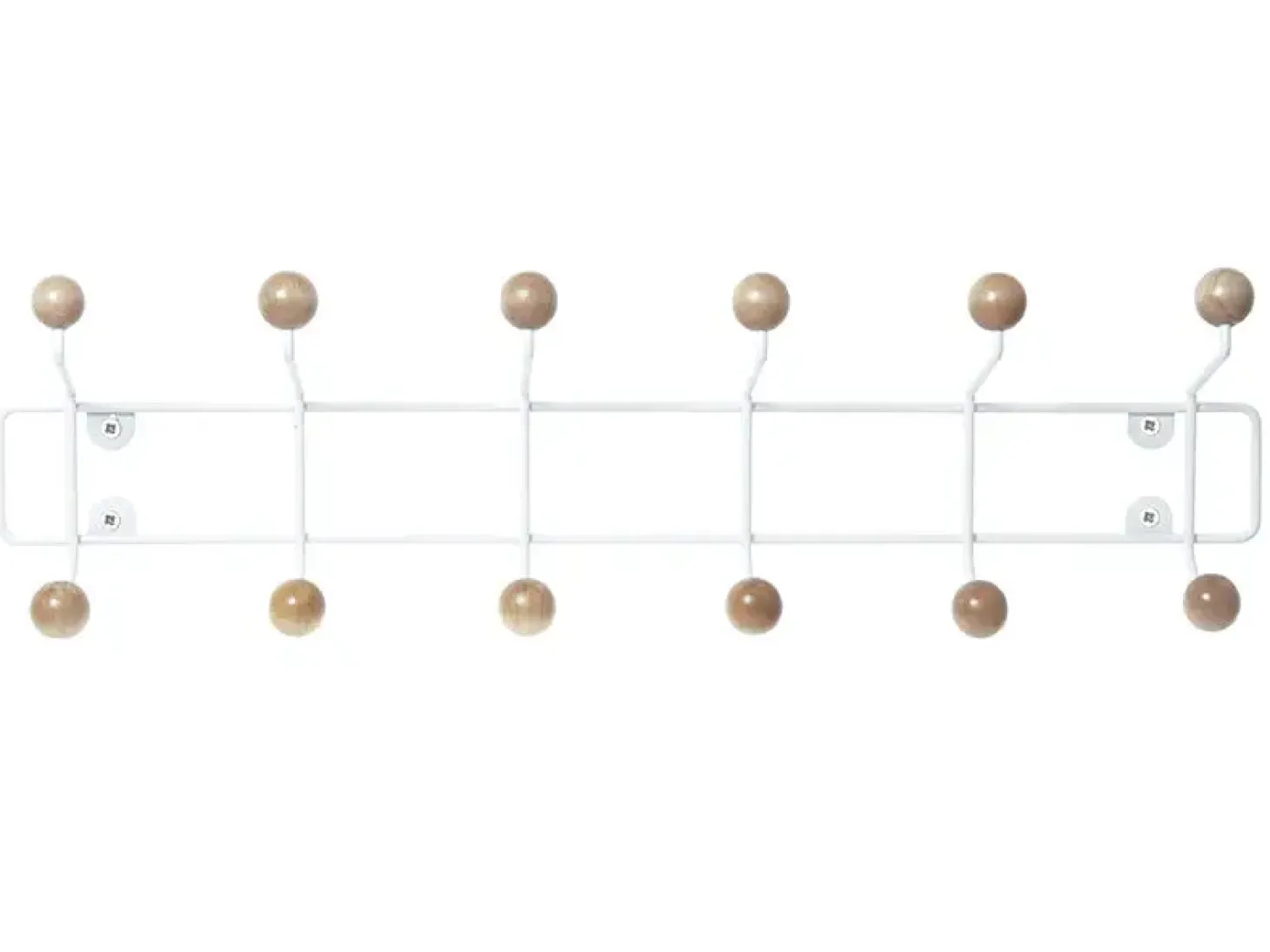 Present time - Hat rack Saturnus w. wooden balls XL