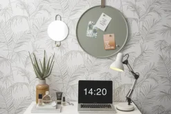 Present time - Memo board Perky iron grayed jade