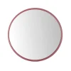 Present time - Mirror Riqueza burgundy red