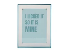 Present time - Photo frame Gayo Large acrylic turquoise blue