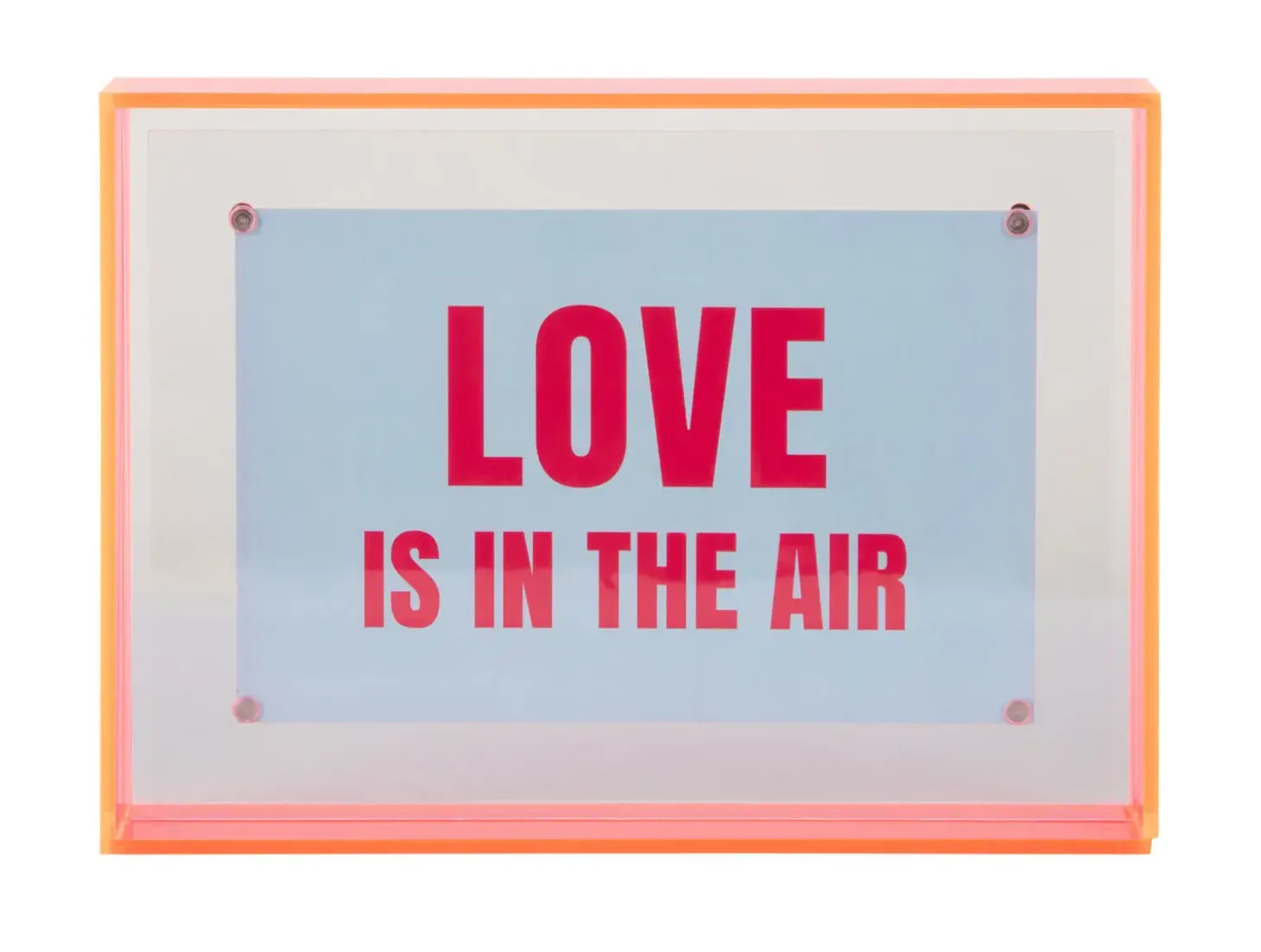 Present time - Photo frame Gayo Medium acrylic bright pink