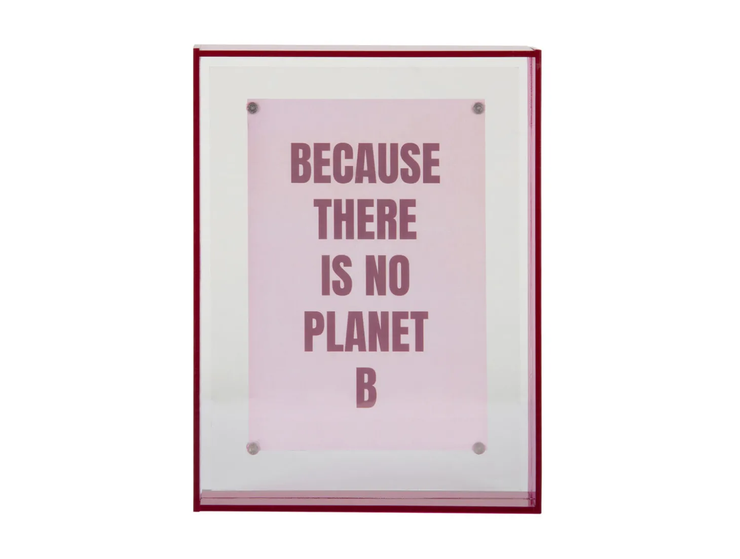 Present time - Photo frame Gayo Medium acrylic purple