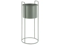 Present time - Plant pot set Essence round iron jungle green