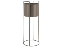 Present time - Plant pot set Essence round iron moss green