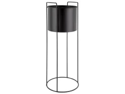 Present time - Plant pot set Essence round iron black