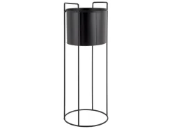 Present time - Plant pot set Essence round iron black