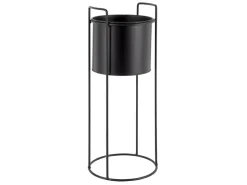 Present time - Plant pot set Essence round iron black
