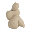 Present time - Statue Abstracto Tip small soft brown