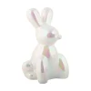 Present time - Statue Balloon Bunny large ceramic white plated