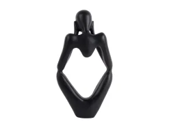 Present time - Statue Dreaming polyresin black