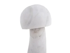 Present time - Statue Mushroom small marble white