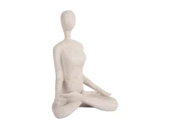 Present time - Statue Open Lotus light grey