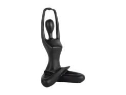 Present time - Statue Stretched Lotus black