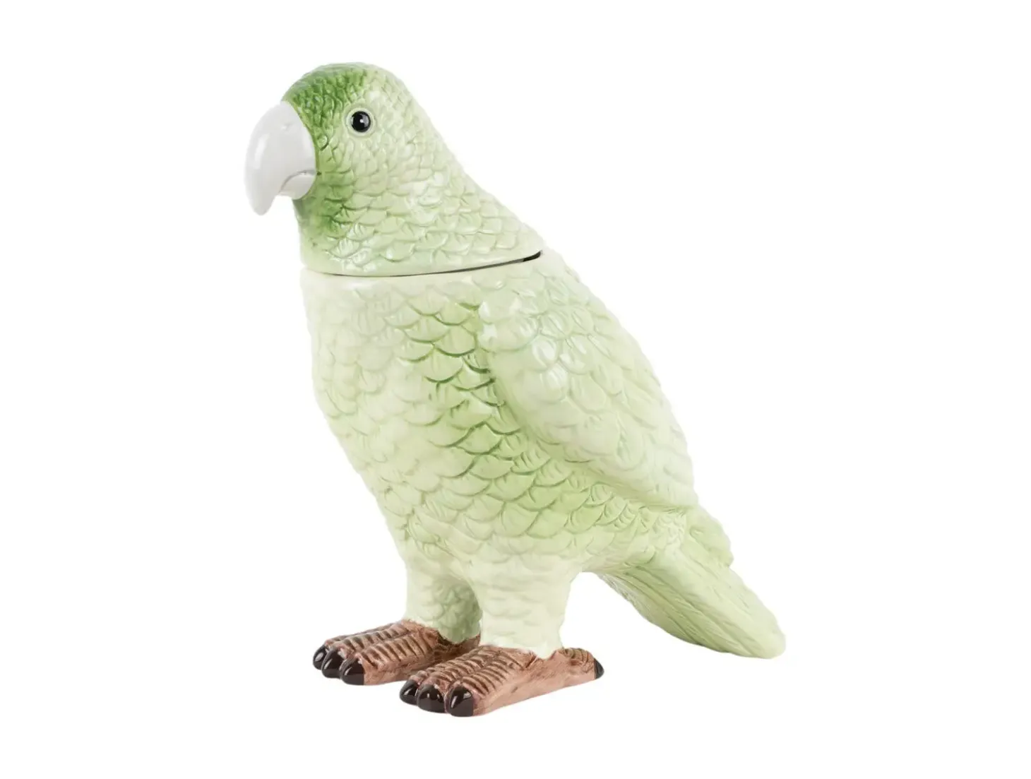 Present time - Storage jar Bird soft green