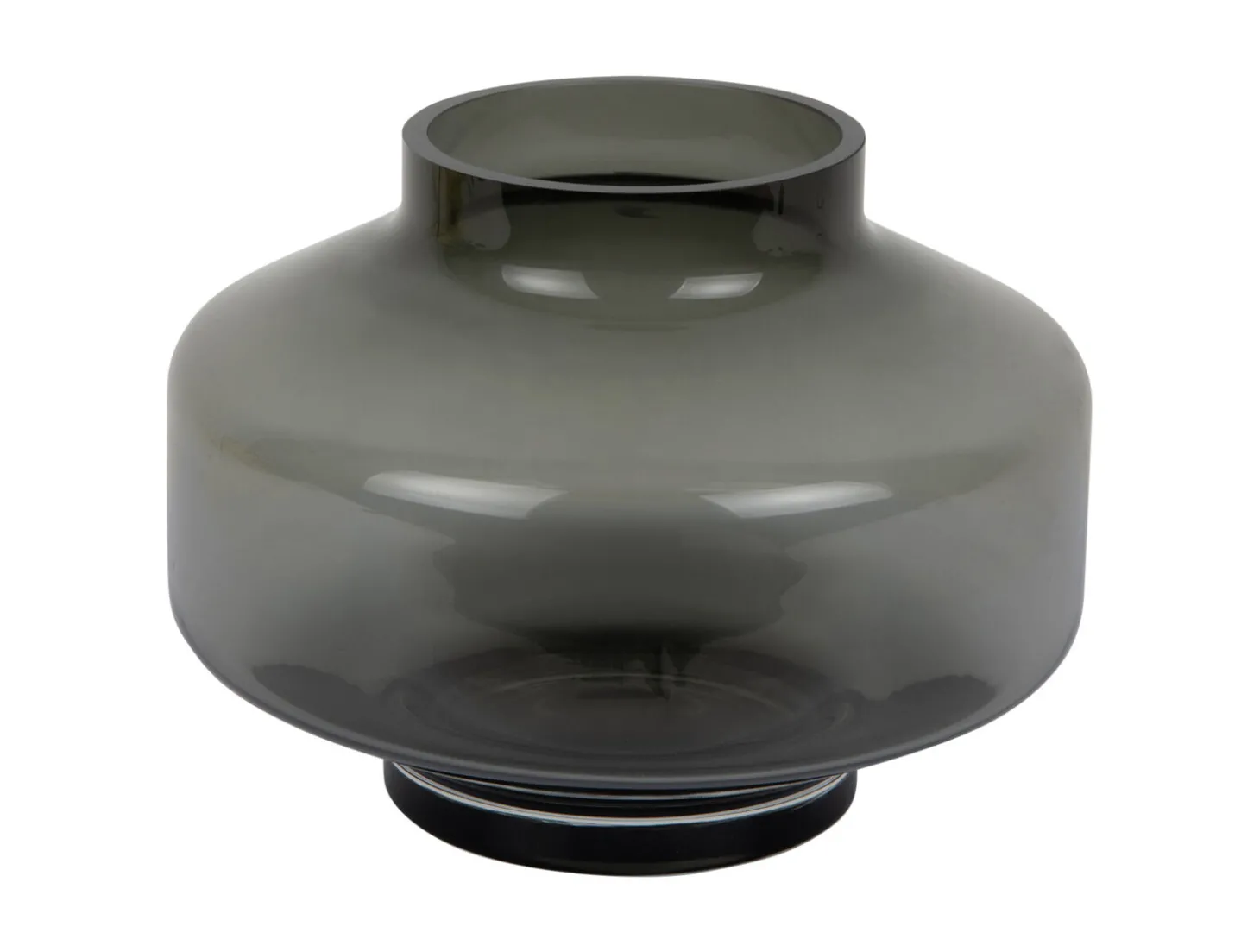 Present time - Vase Pasmoso dark grey