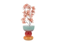 Present time - Vase Summer Vibes glass wide multi colour