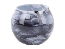 Present time - Votive Blended small glass dark grey