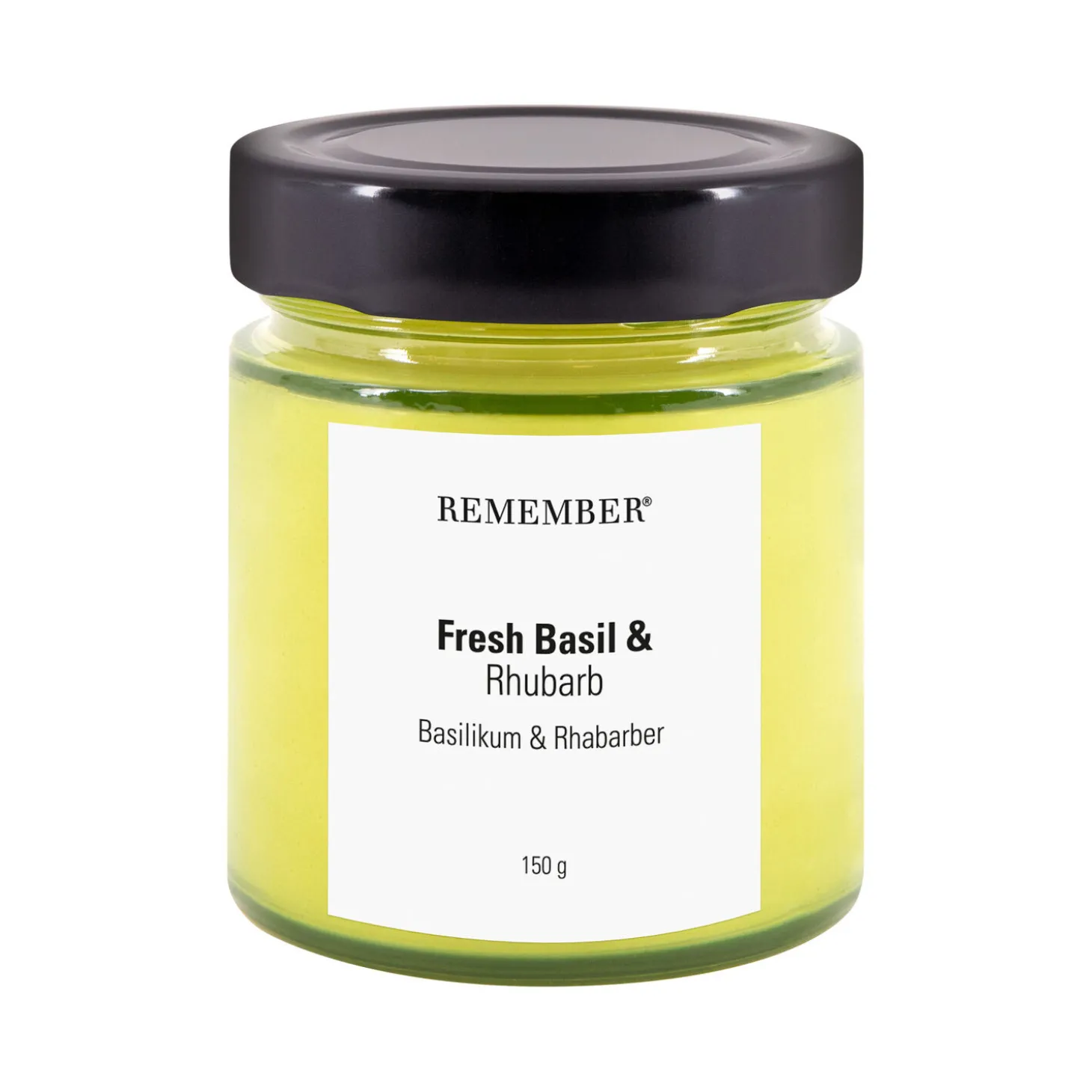 Remember - Duftlys "Fresh Basil & Rhubarb"