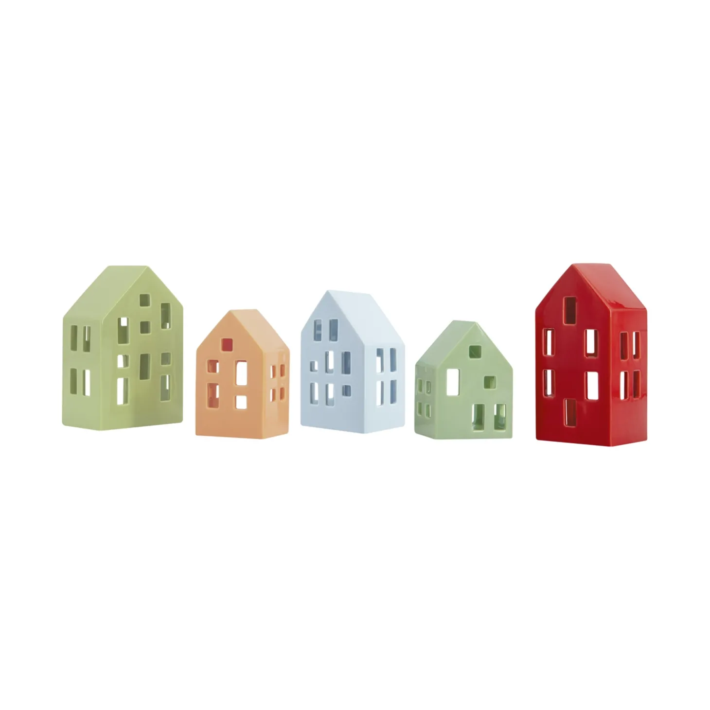 Remember - Fyrfadslys hus - Nyhavn 'red'