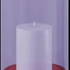 Remember - Glas lanterne "Lucius" - Large - Violet