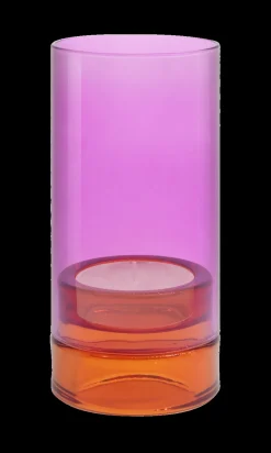 Remember - Glas lanterne "lys" - Pink