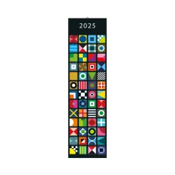 Remember - Lang vægkalender 2025 - Sheet Almanac