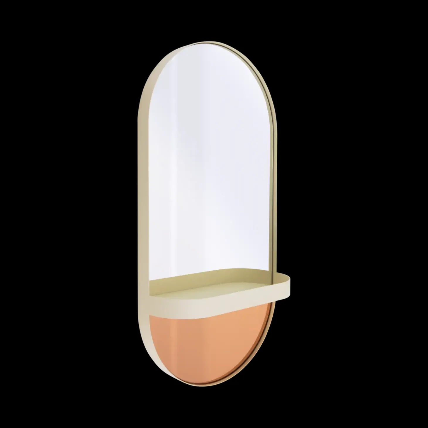 Remember - Wallmirror - Creme