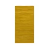 Rug Solid - Bomuldstæppe, amber - 65x135 cm.