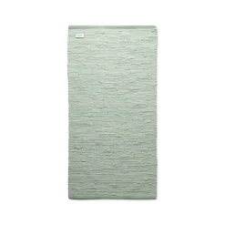 Rug Solid - Bomuldstæppe, Mint - 65x135 cm.