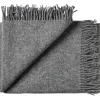 Silkeborg Uldspinderi - Plaid - Athen - Dark Nordic Grey / Mørke Grå - 130x200 cm