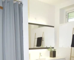 Skriver Collection - Badeforhæng - Orlando - Lysegrå - 150x200 cm