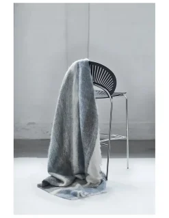 Skriver Collection - Plaid - Nanna Ditzel - blue/grey - 140x190 cm