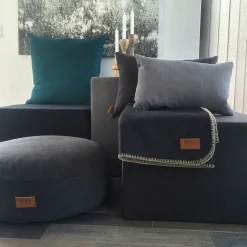 Skriver Collection - Pude - Hotmadi - blå - 45x45 cm