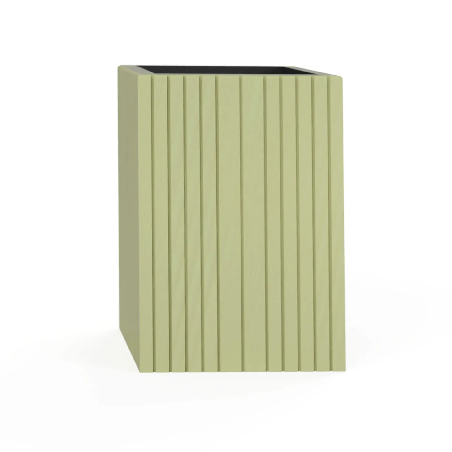 SQUARELY COPENHAGEN - Plantekasse - Unfold SQUARE TALL - Meadow Green - 47 x 52 x 70cm